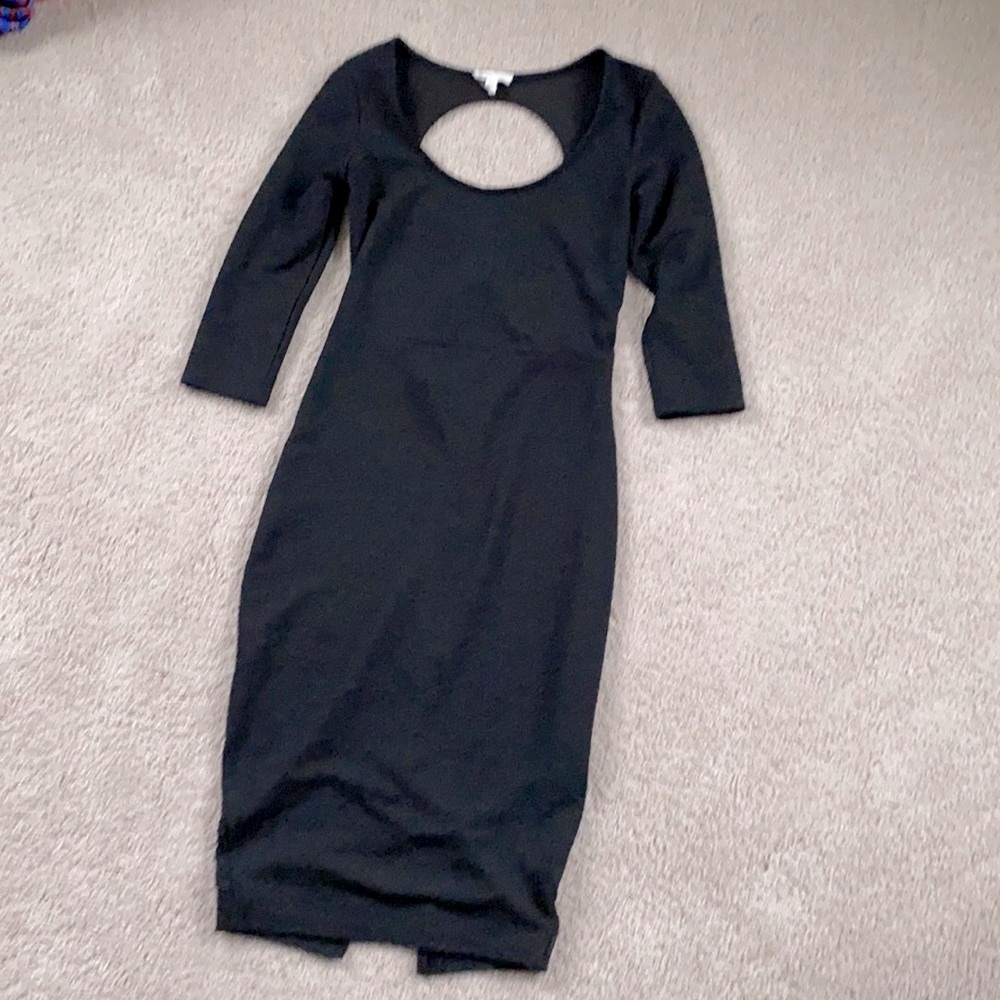 Silence & Noise Midi Body Con Dress